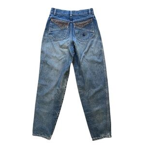 Rare Vintage 90’s Guy Laroche Paris High-Rise Tapered Jeans Size 28